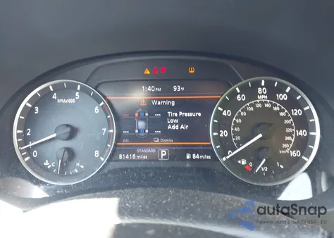 2019 Infiniti Qx50 Luxe z USA, uszkodzony, nr VIN 3PCAJ5M38KF132947